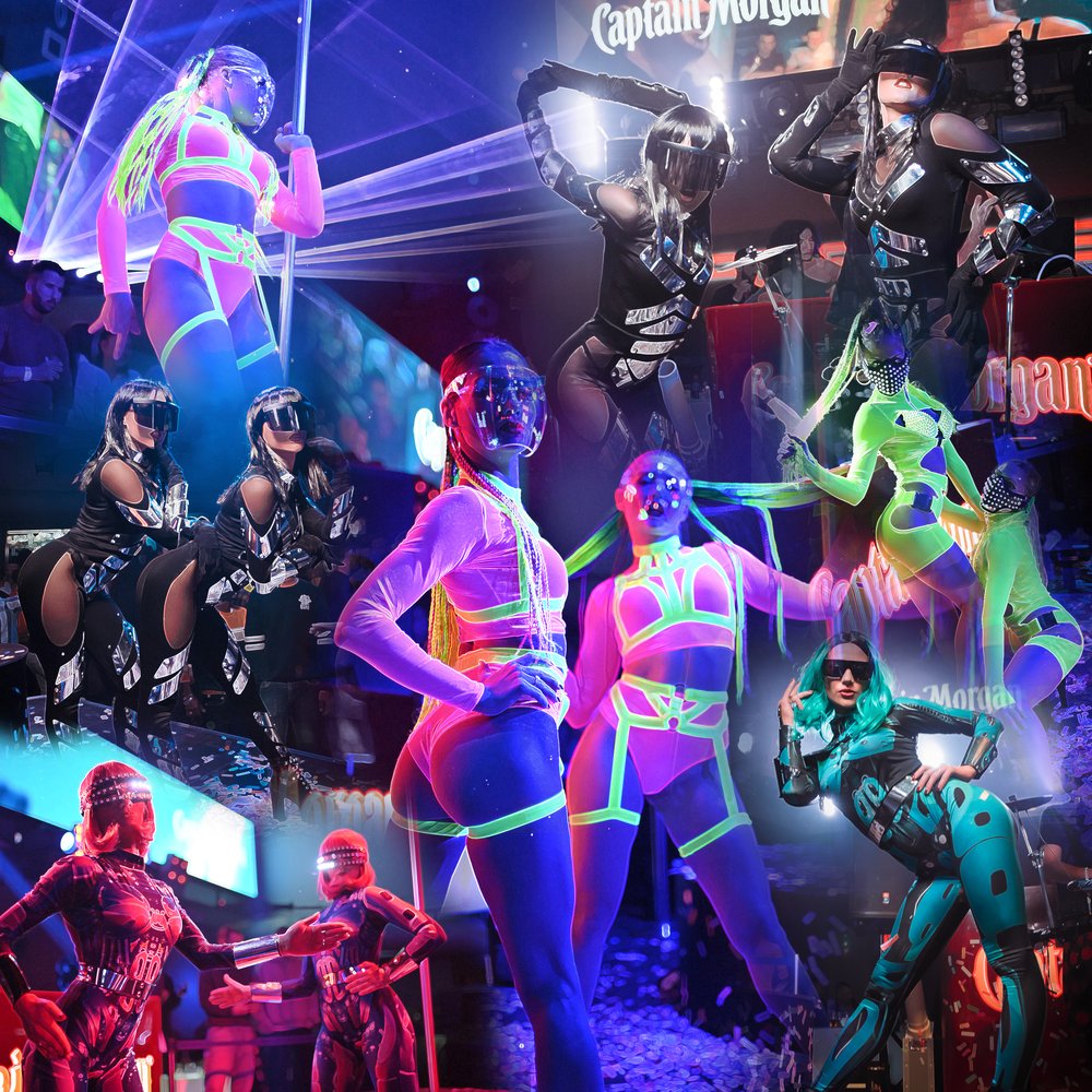 Tanzshows des Showballetts